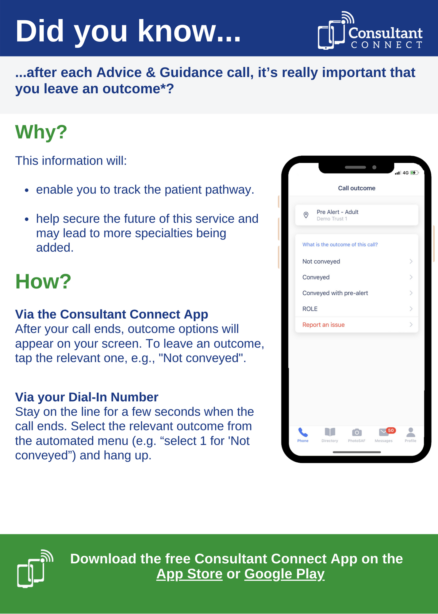 Welsh Ambulance Services – Customer Area - Consultant Connect